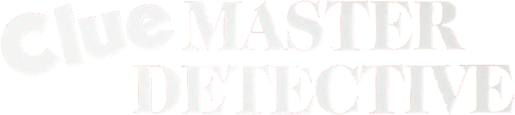 Clue Master Detective logo for Commodore 64